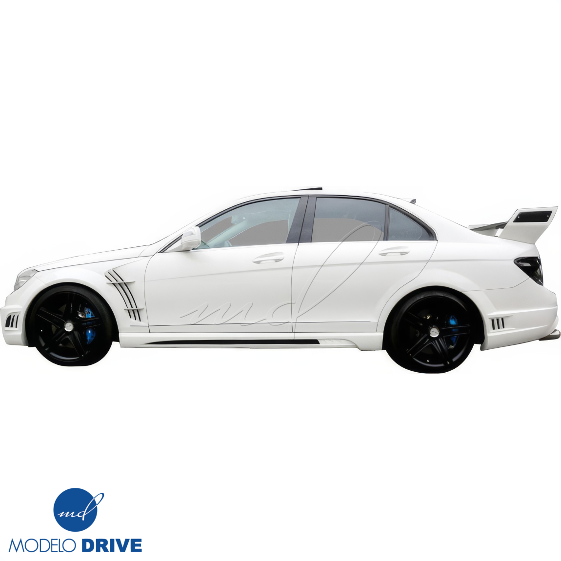 All kind of body kits for Mercedes-Benz C300 2008. Exterior/Side Skirts 