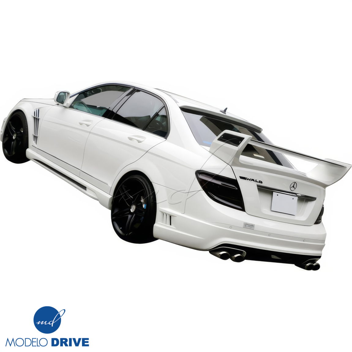 All kind of body kits for Mercedes-Benz C300 2008. Exterior/Side Skirts 