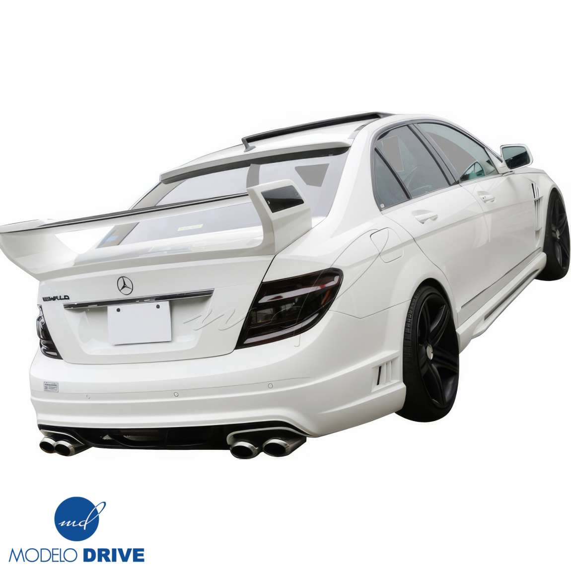 All kind of body kits for Mercedes-Benz C300 2008. Exterior/Rear Bumpers or Lips 