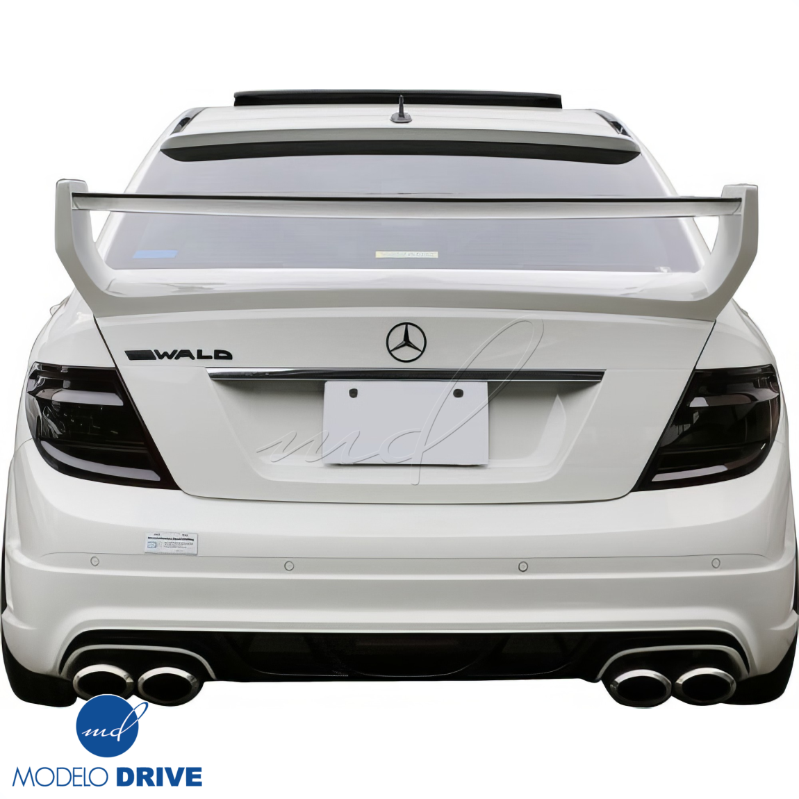 All kind of body kits for Mercedes-Benz C300 2008. Exterior/Rear Bumpers or Lips 