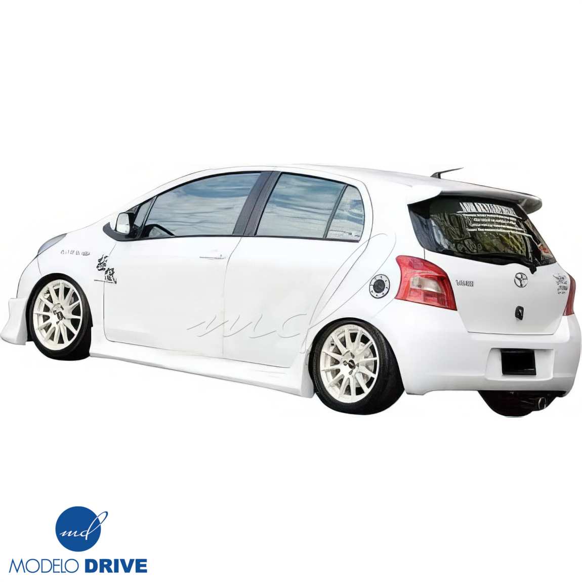 All kind of body kits for Toyota Yaris 2007. Exterior/Side Skirts 