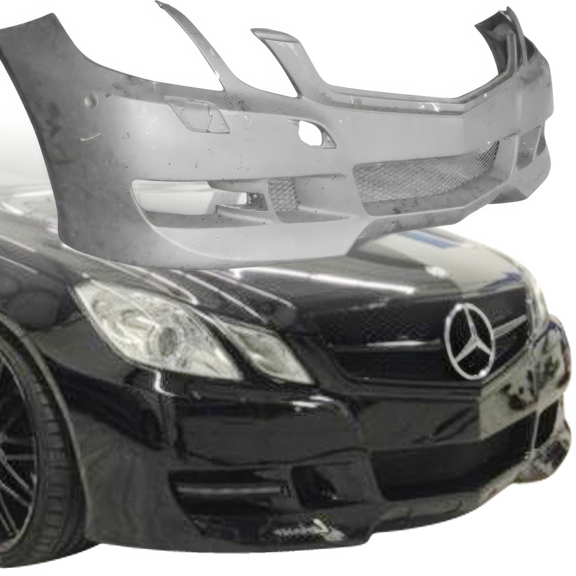 All kind of body kits for Mercedes-Benz E-Class 2010. Exterior/Front Bumpers or Lips 