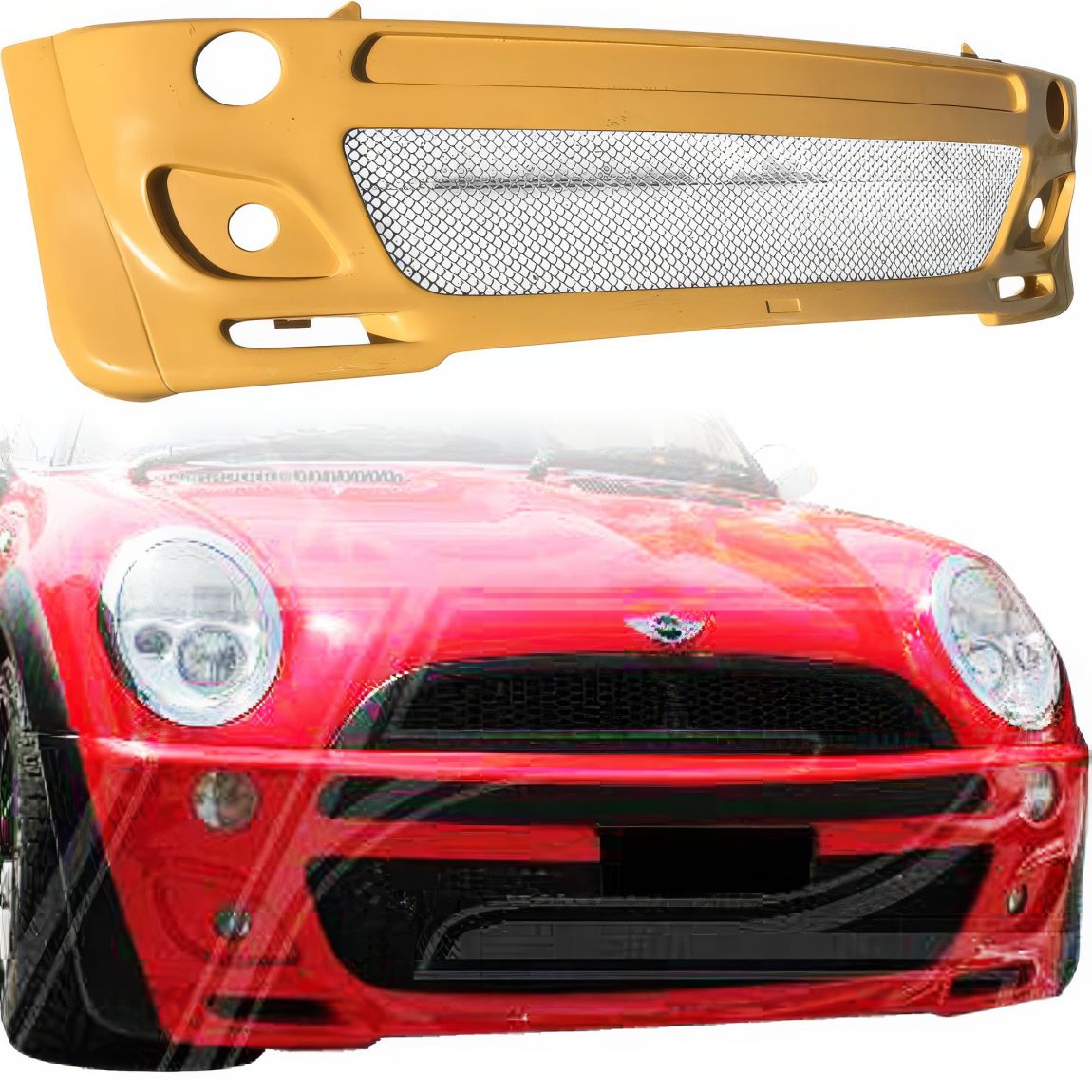 All kind of body kits for Mini Cooper 2002. Exterior/Front Bumpers or Lips 