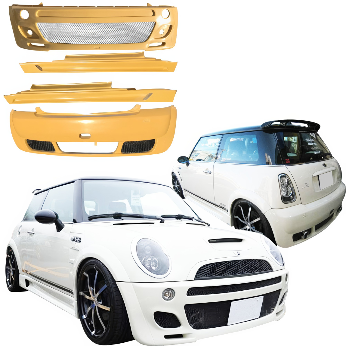 All kind of body kits for Mini Cooper 2002. Exterior/Complete Body Kits 