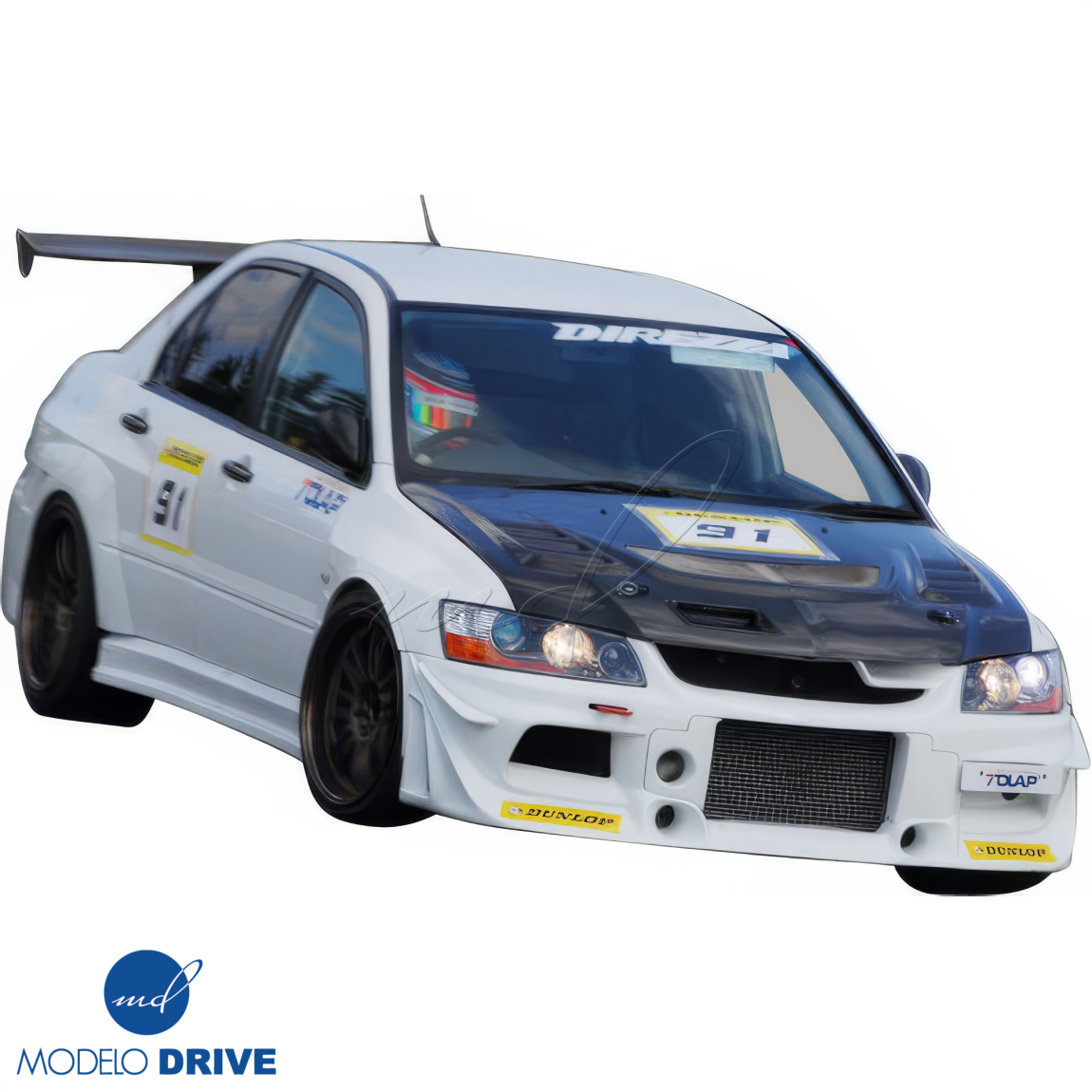 All kind of body kits for Mitsubishi Evolution 2003. Exterior/Hoods 