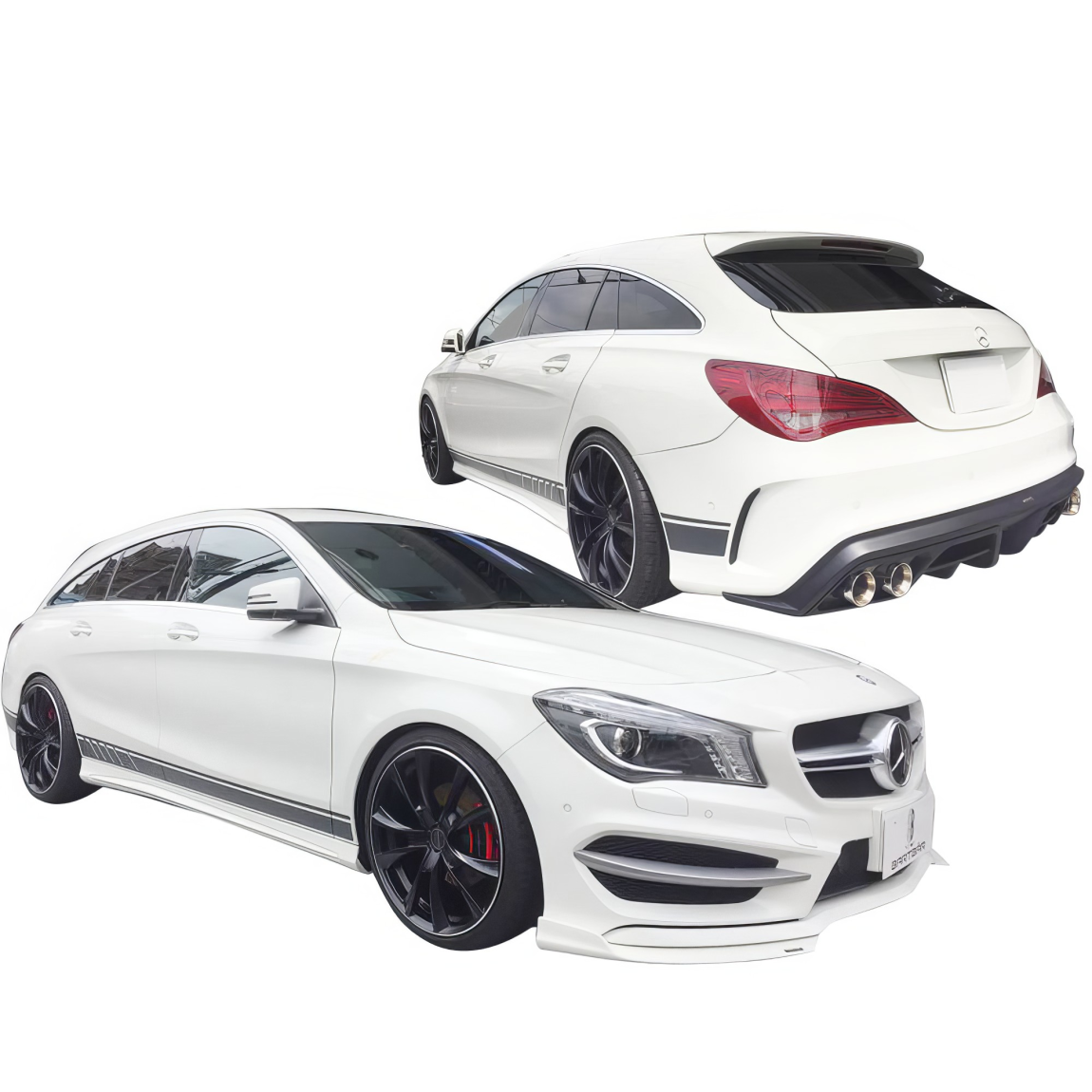 All kind of body kits for Mercedes-Benz CLA250 2014. Exterior/Complete Body Kits 