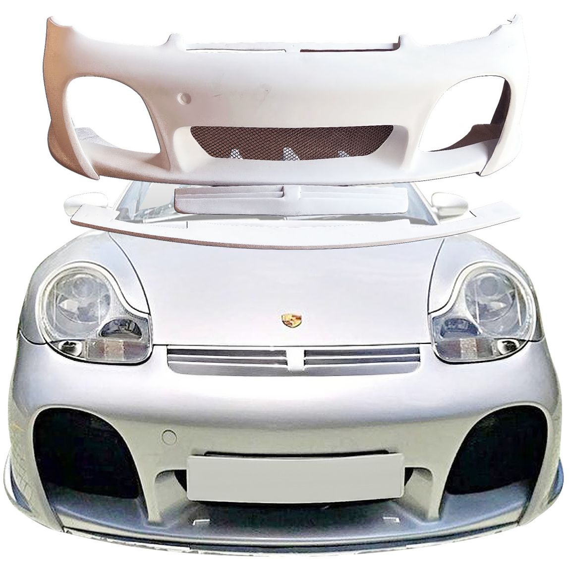 All kind of body kits for Porsche Boxster 1997. Exterior/Front Bumpers or Lips 