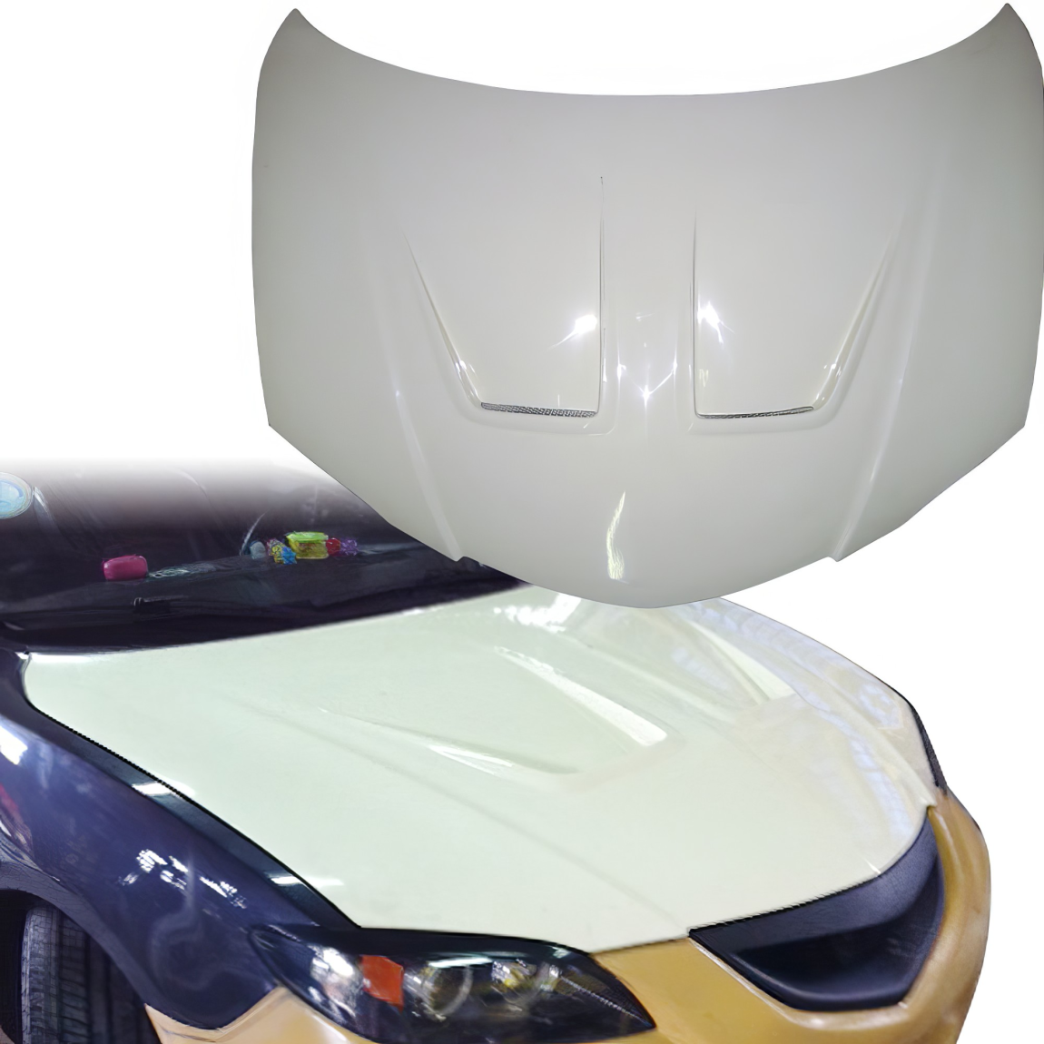 All kind of body kits for Mazda 3 2004. Exterior/Hoods 