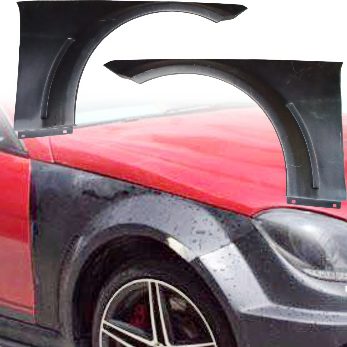 All kind of body kits for Mercedes-Benz C300 2008. Exterior/Fenders 