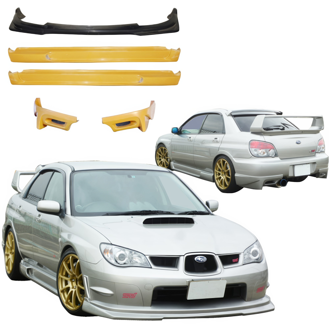 All kind of body kits for Subaru WRX 2006. Exterior/Complete Body Kits 