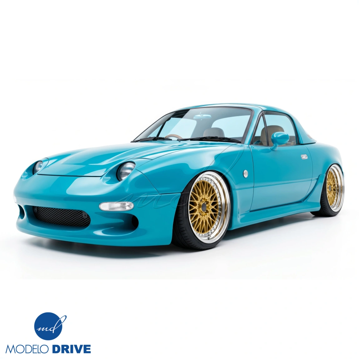 ModeloDrive FRP RSAC Conversion Front Bumper (NA) for Miata Mazda