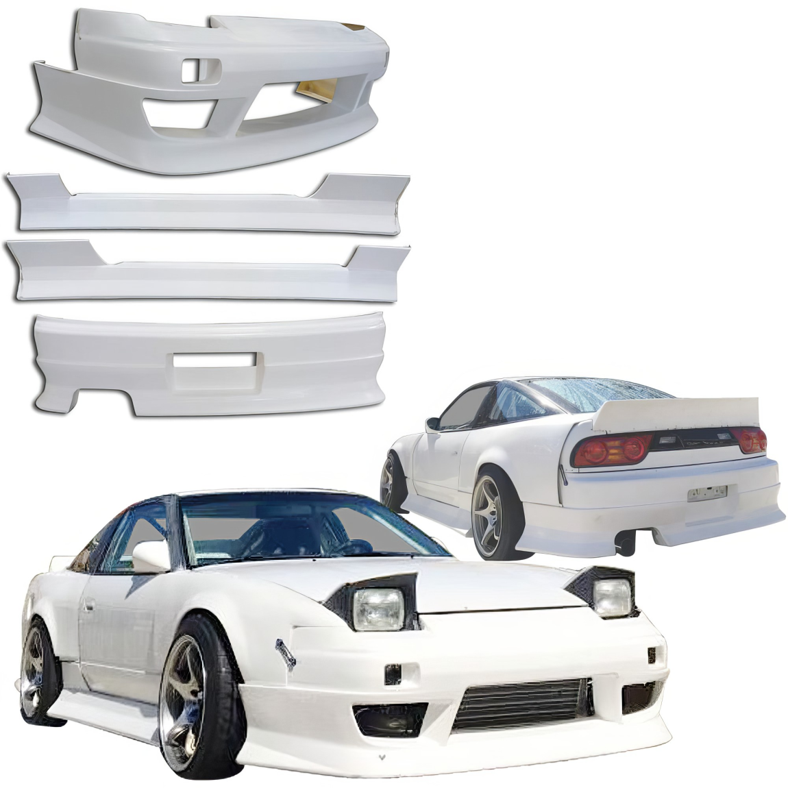 All kind of body kits for Nissan 240SX 1989. Exterior/Complete Body Kits 