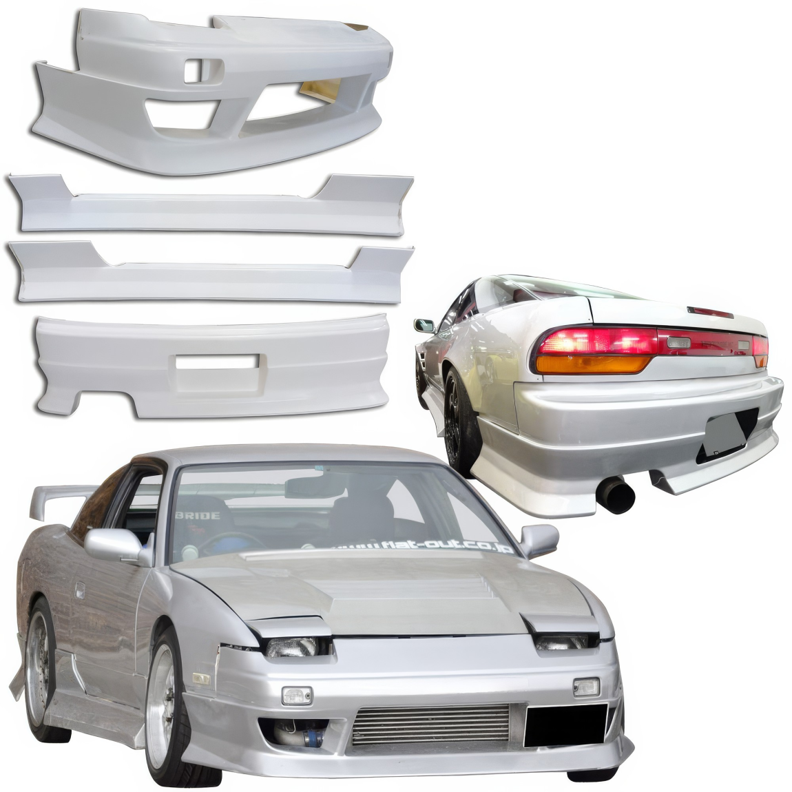 All kind of body kits for Nissan 240SX 1989. Exterior/Complete Body Kits 