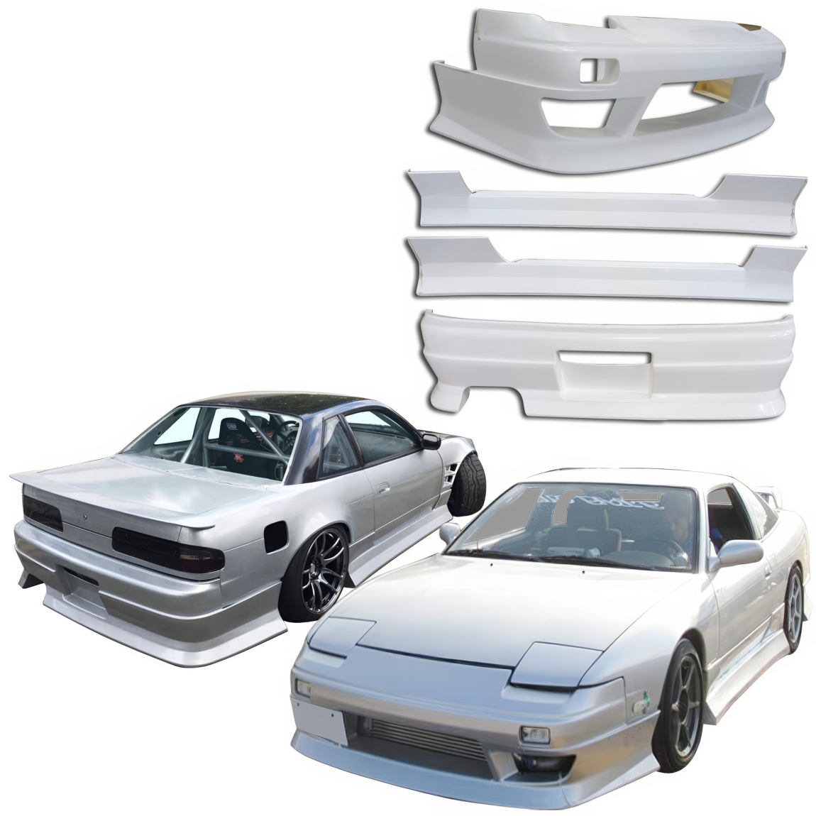 All kind of body kits for Nissan 240SX 1989. Exterior/Complete Body Kits 