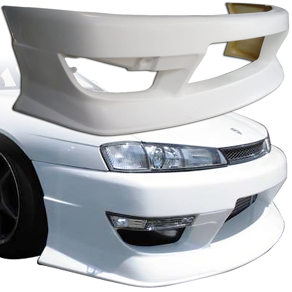 All kind of body kits for Nissan 240SX 1997. Exterior/Front Bumpers or Lips 