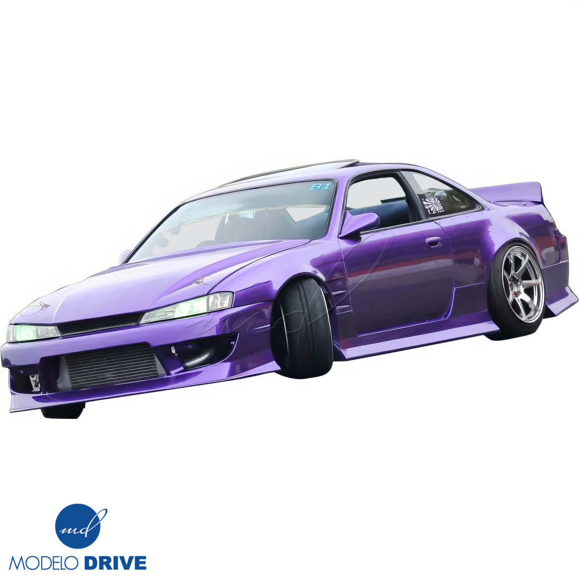 All kind of body kits for Nissan 240SX 1995. Exterior/Side Skirts 