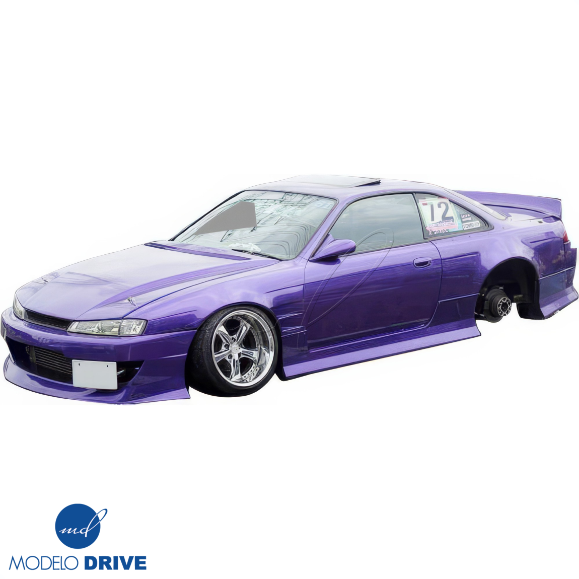 All kind of body kits for Nissan 240SX 1995. Exterior/Side Skirts 