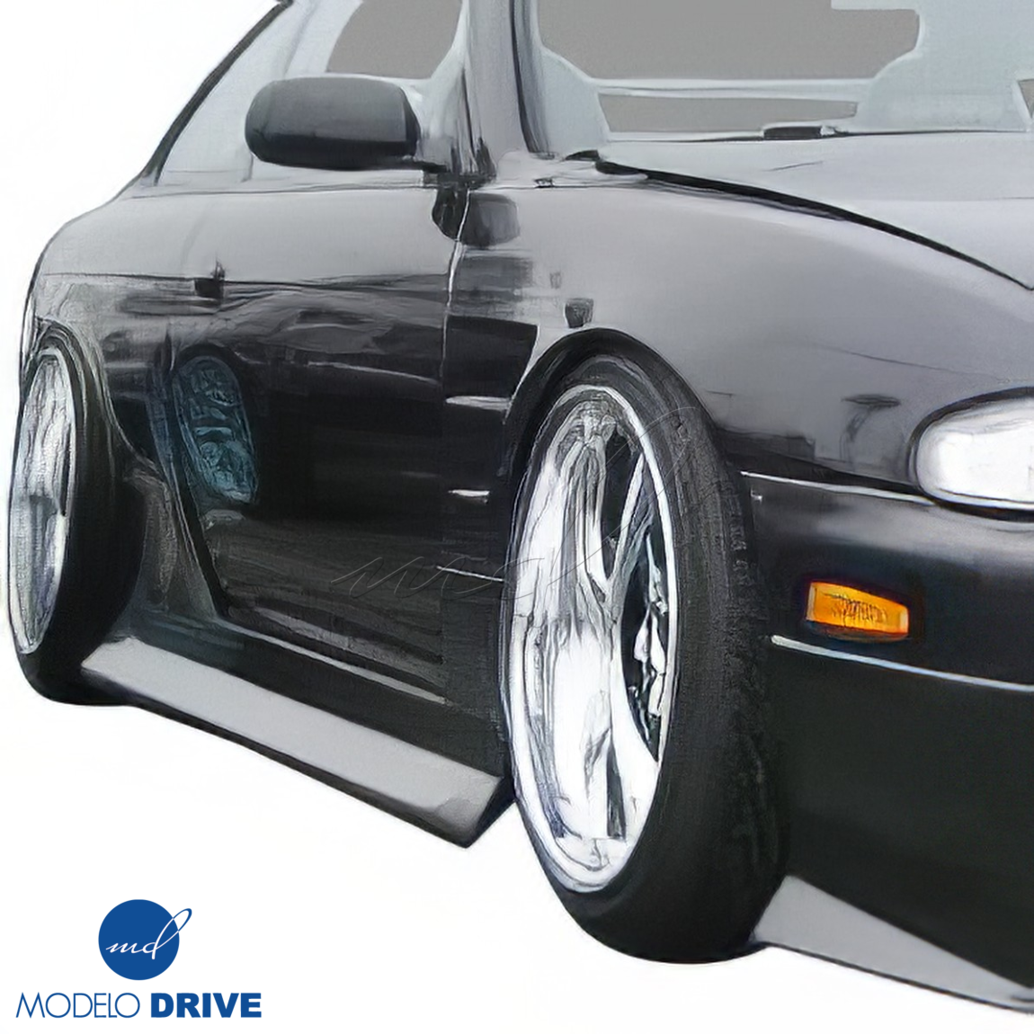 All kind of body kits for Nissan 240SX 1995. Exterior/Side Skirts 