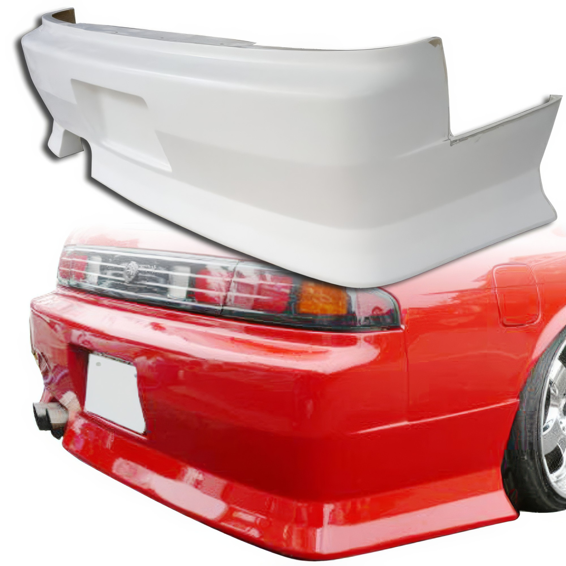 All kind of body kits for Nissan 240SX 1995. Exterior/Rear Bumpers or Lips 