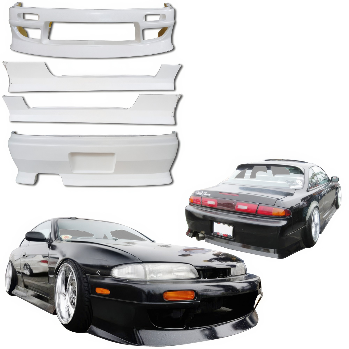 All kind of body kits for Nissan 240SX 1995. Exterior/Complete Body Kits 