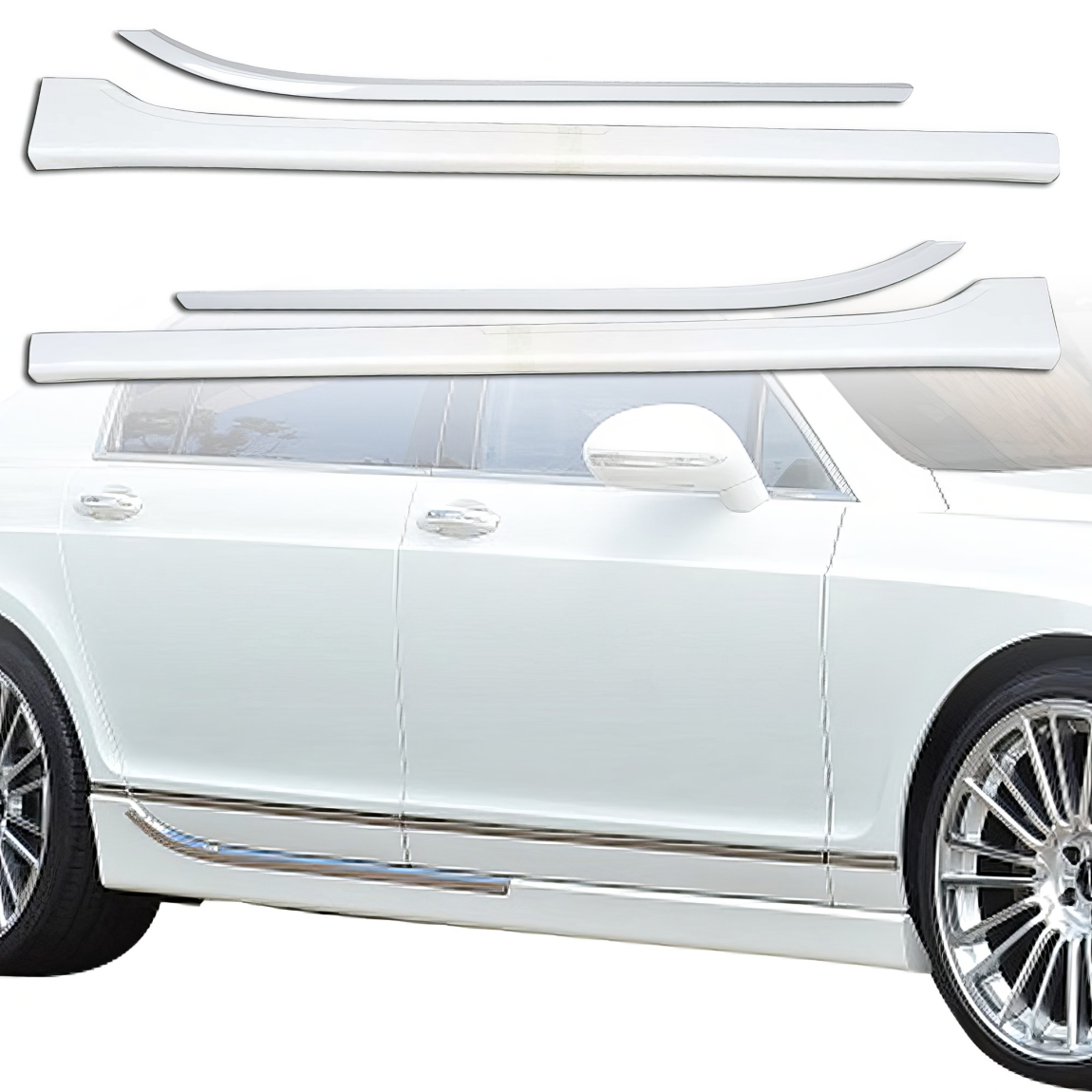 All kind of body kits for Bentley Continental 2006. Exterior/Side Skirts 