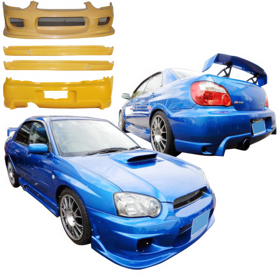 All kind of body kits for Subaru WRX 2004. Exterior/Complete Body Kits 