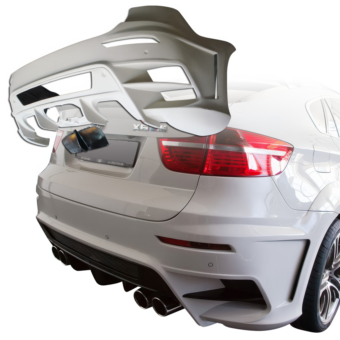 All kind of body kits for BMW X6 2008. Exterior/Diffusers 