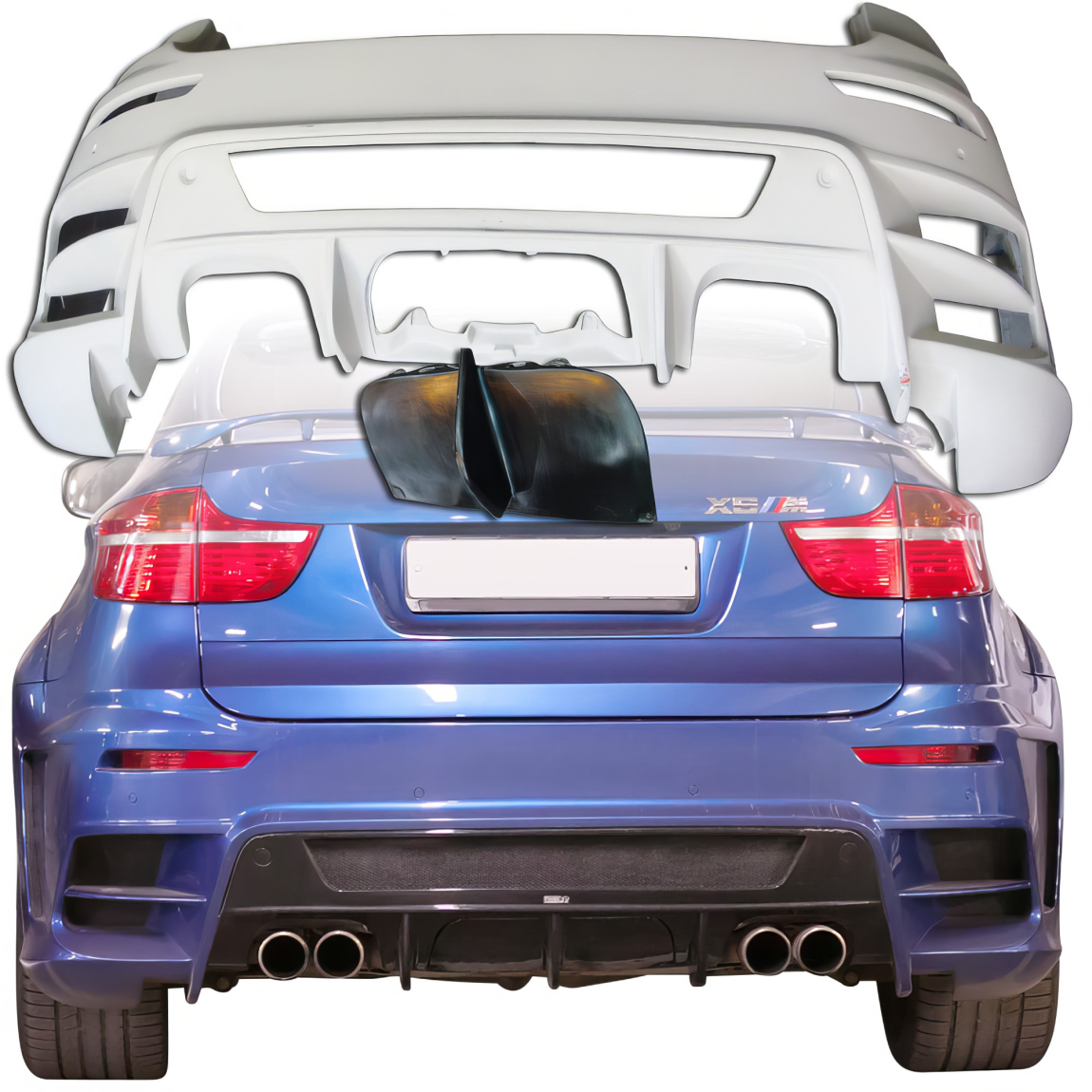 All kind of body kits for BMW X6 2008. Exterior/Diffusers 