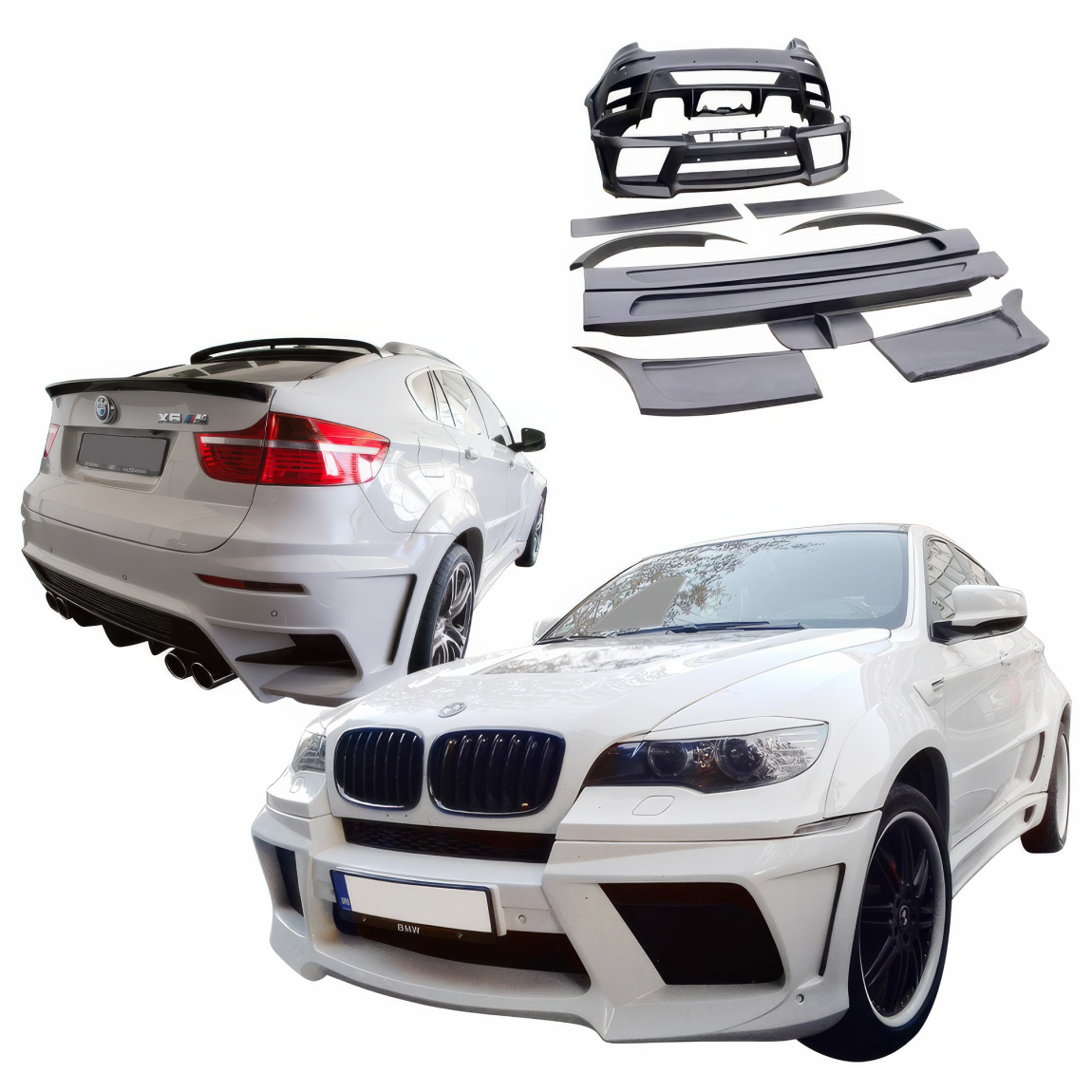 All kind of body kits for BMW X6 2008. Exterior/Complete Body Kits 