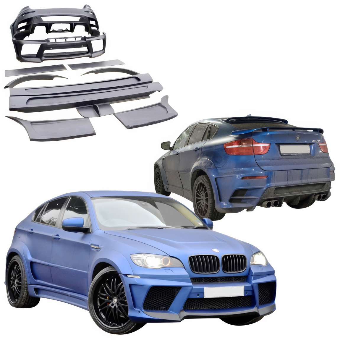 All kind of body kits for BMW X6 2008. Exterior/Complete Body Kits 