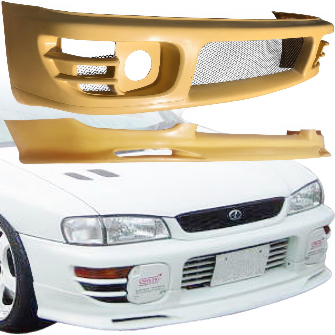 All kind of body kits for Subaru Impreza 1993. Exterior/Front Bumpers or Lips 