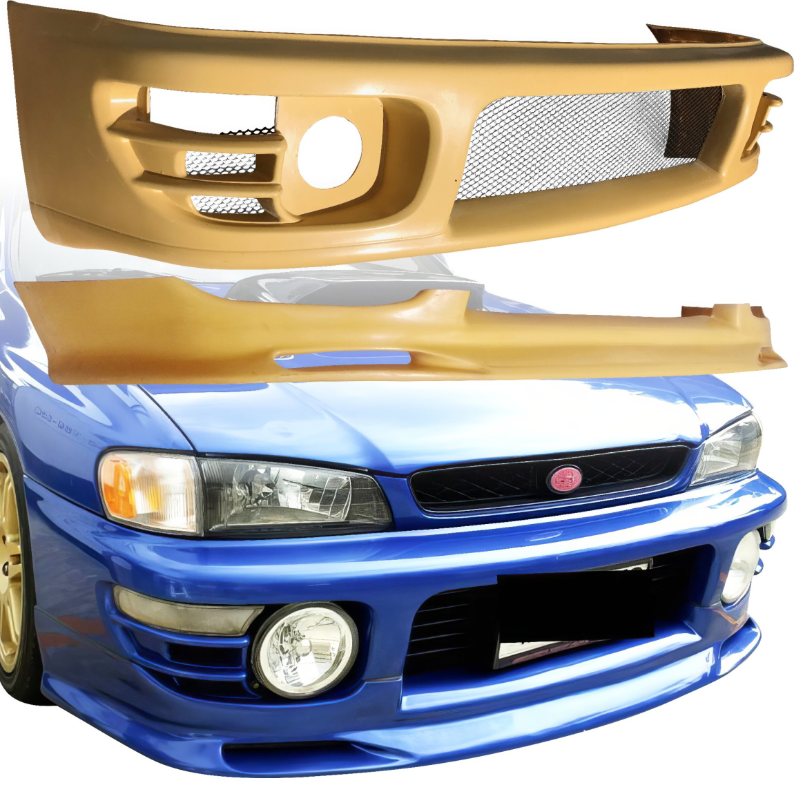 All kind of body kits for Subaru Impreza 1993. Exterior/Front Bumpers or Lips 