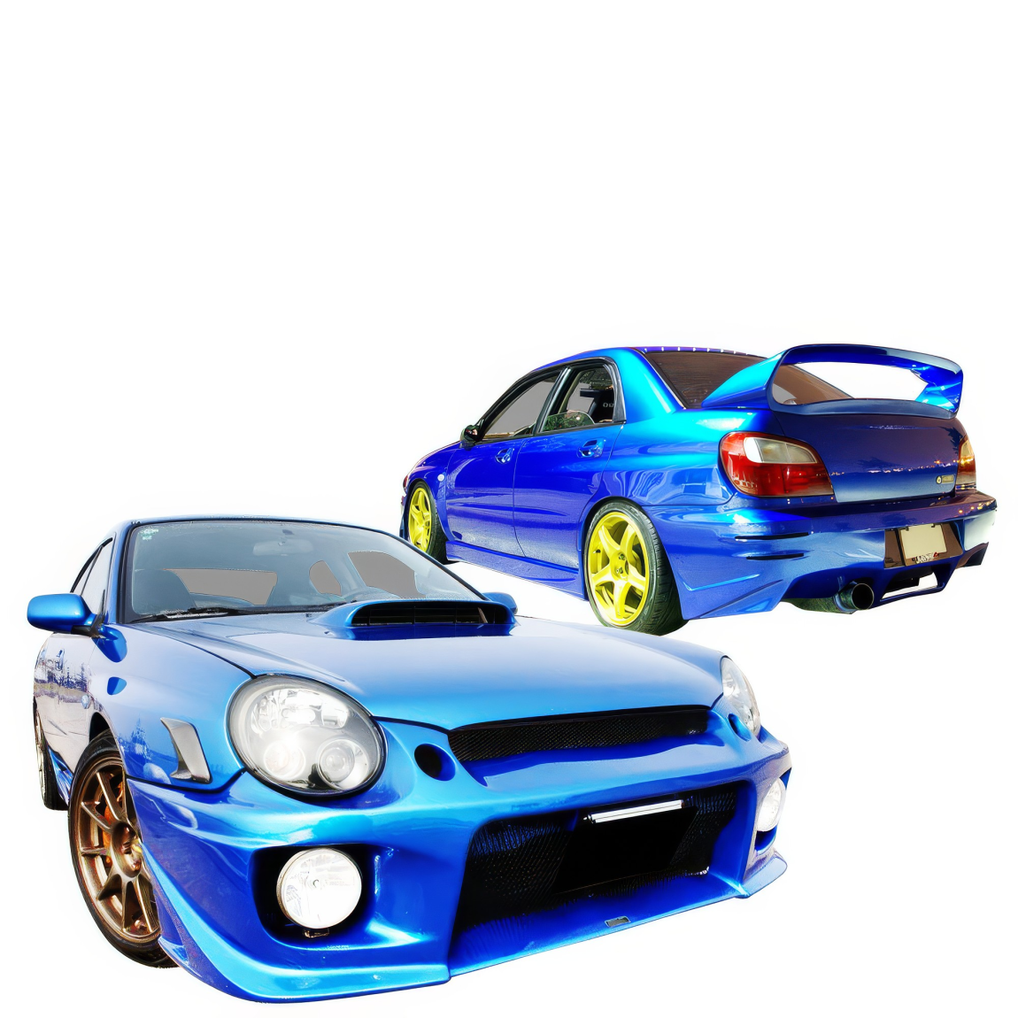 All kind of body kits for Subaru WRX 2002. Exterior/Complete Body Kits 