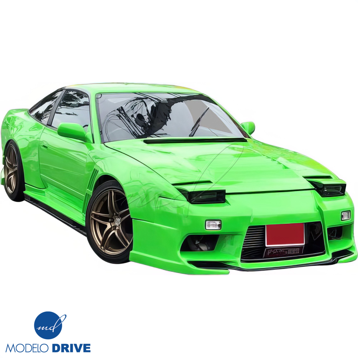 All kind of body kits for Nissan 240SX 1989. Exterior/Hoods 