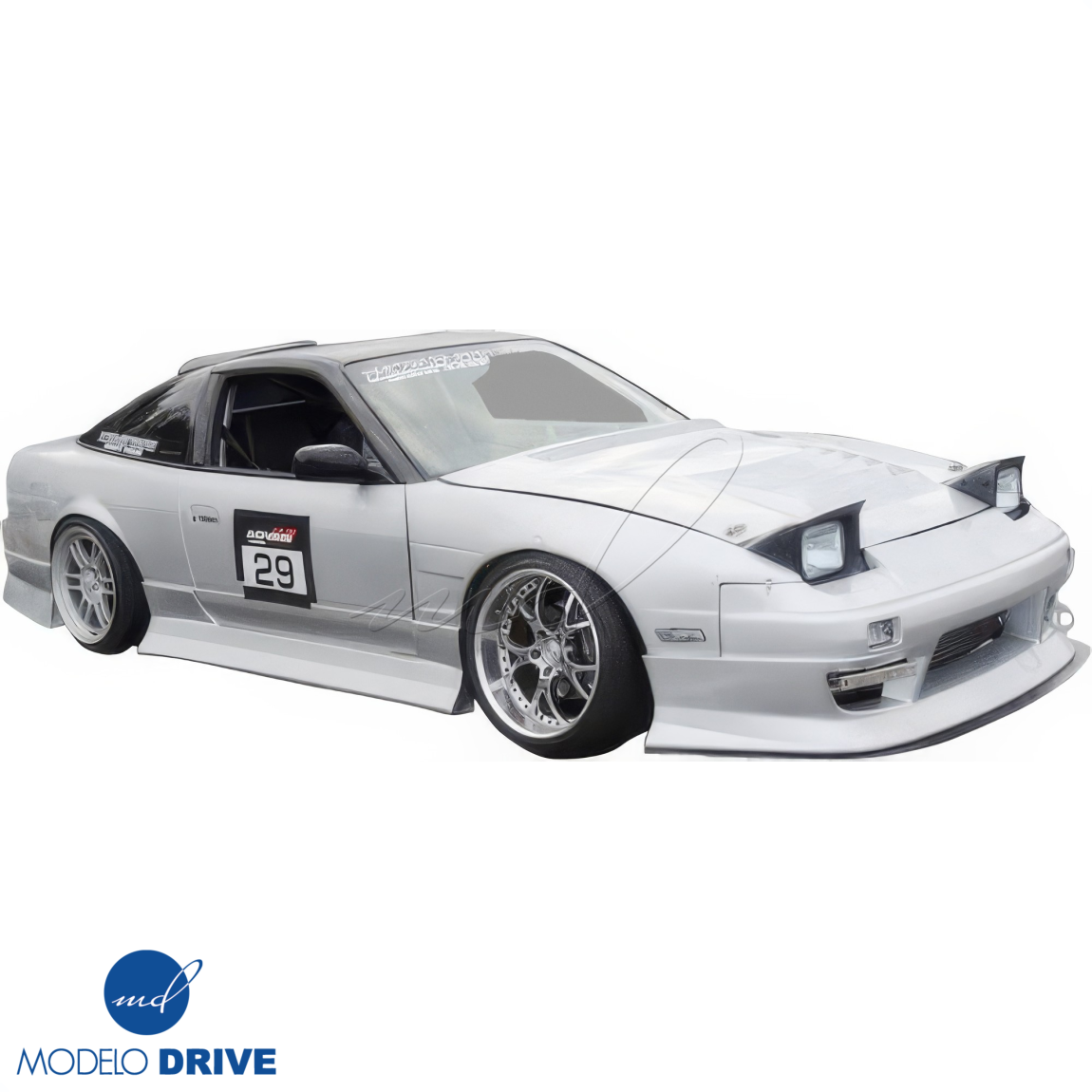 All kind of body kits for Nissan 240SX 1989. Exterior/Hoods 