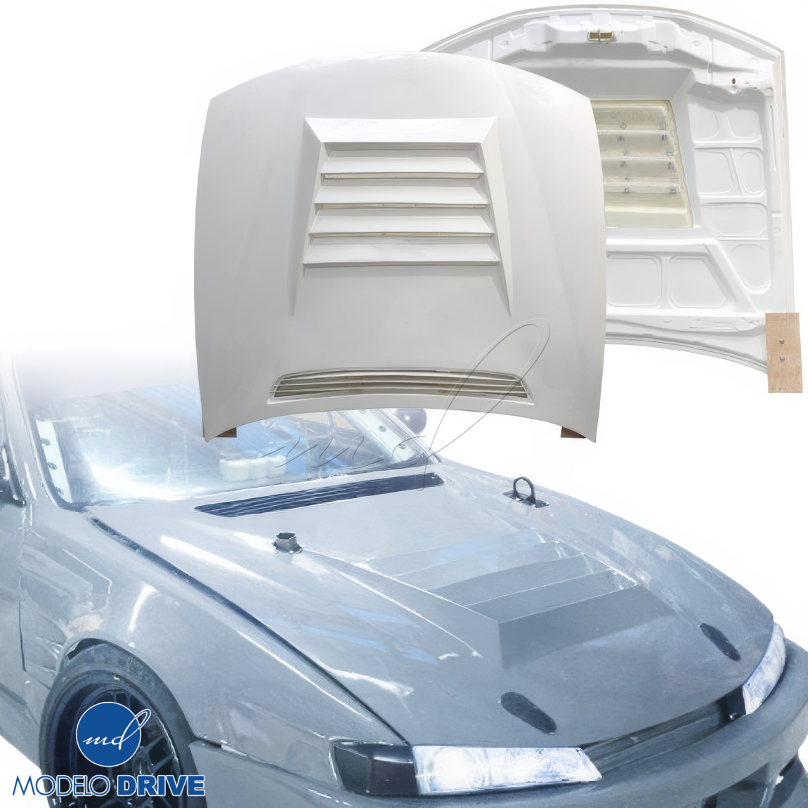 All kind of body kits for Nissan 240SX 1997. Exterior/Hoods 