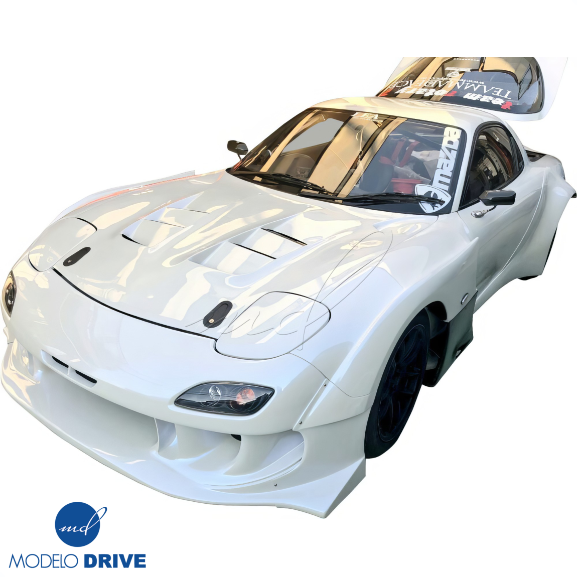 All kind of body kits for Mazda RX-7 1993. Exterior/Hoods 