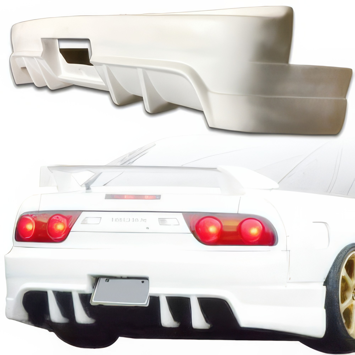 All kind of body kits for Nissan 240SX 1989. Exterior/Rear Bumpers or Lips 