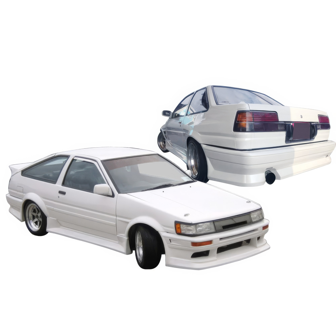 All kind of body kits for Toyota Corolla 1984. Exterior/Complete Body Kits 