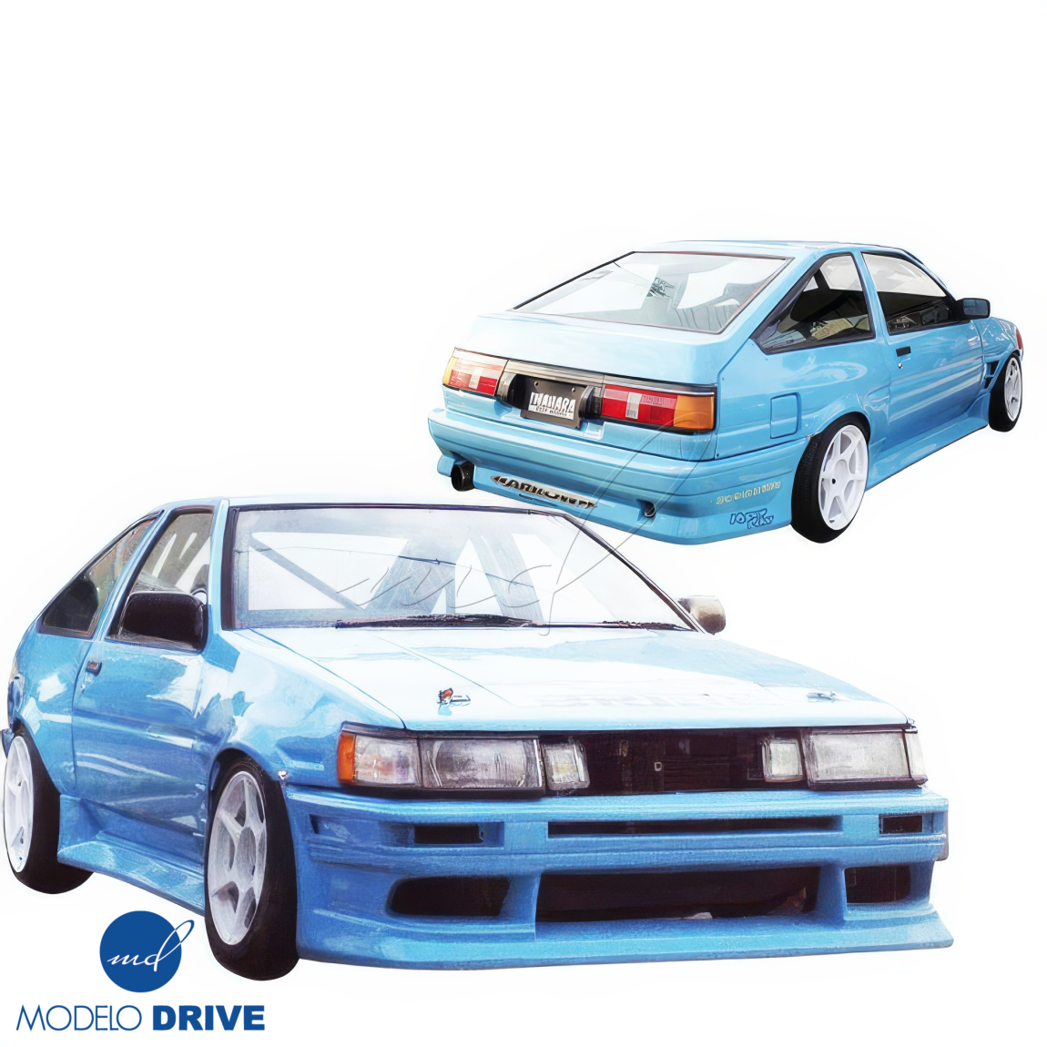 All kind of body kits for Toyota Corolla 1984. Exterior/Complete Body Kits 