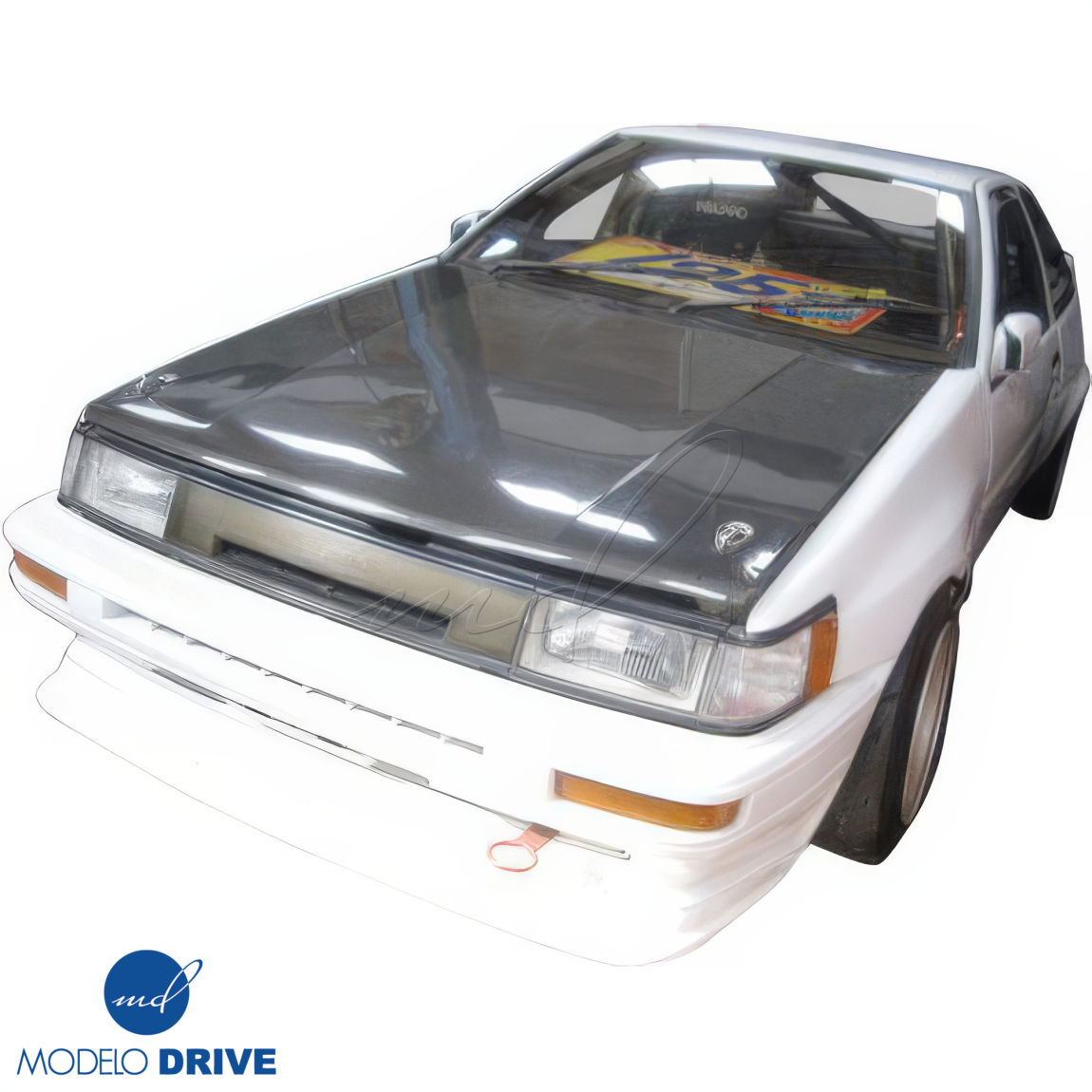 All kind of body kits for Toyota Corolla 1984. Exterior/Hoods 