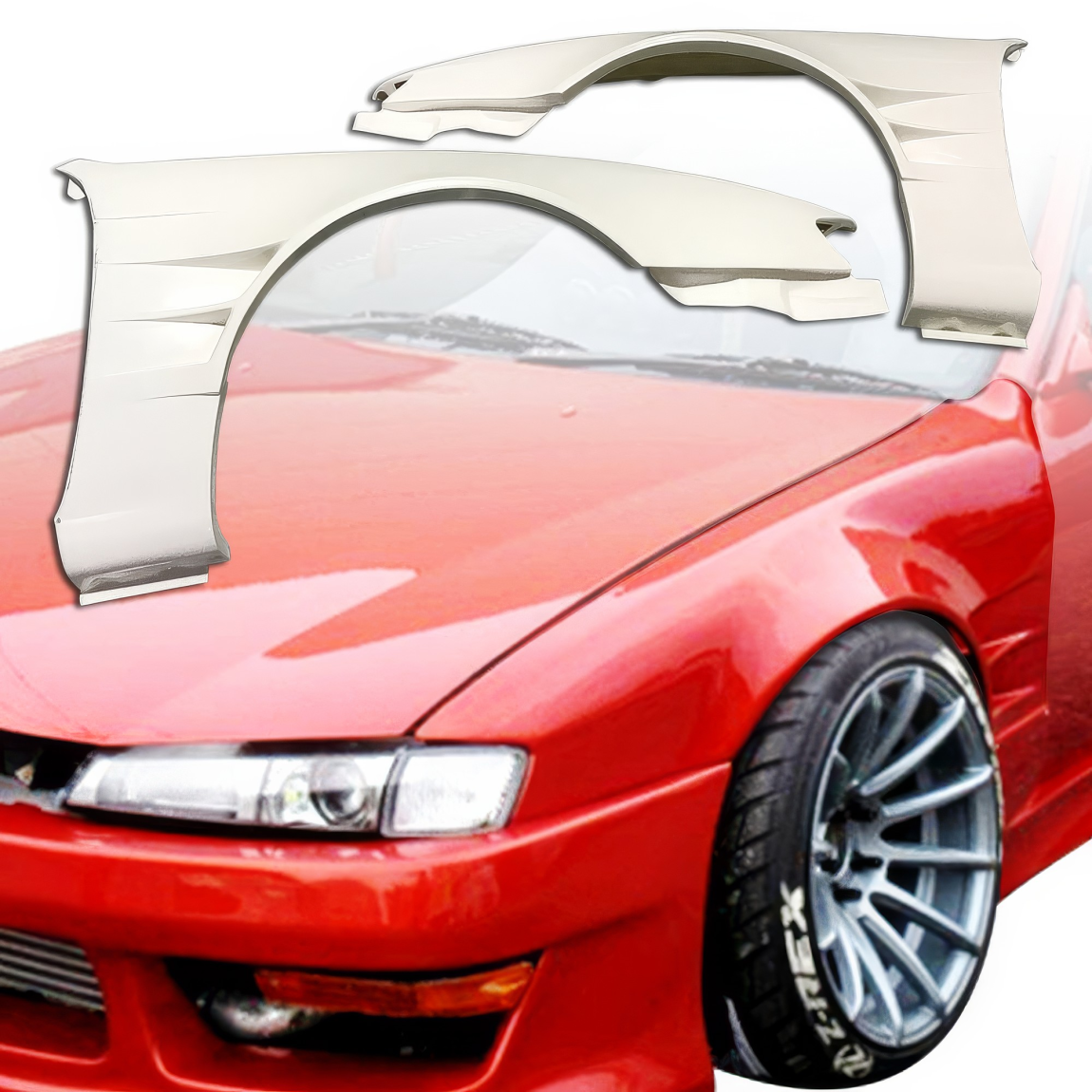 All kind of body kits for Nissan 240SX 1997. Exterior/Fenders 