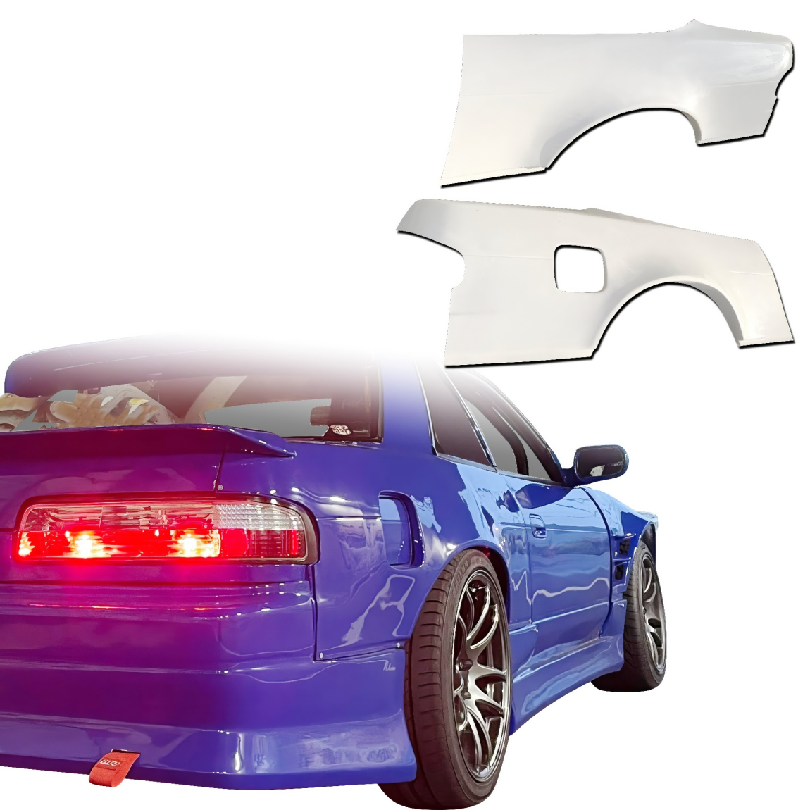 All kind of body kits for Nissan 240SX 1989. Exterior/Fenders 