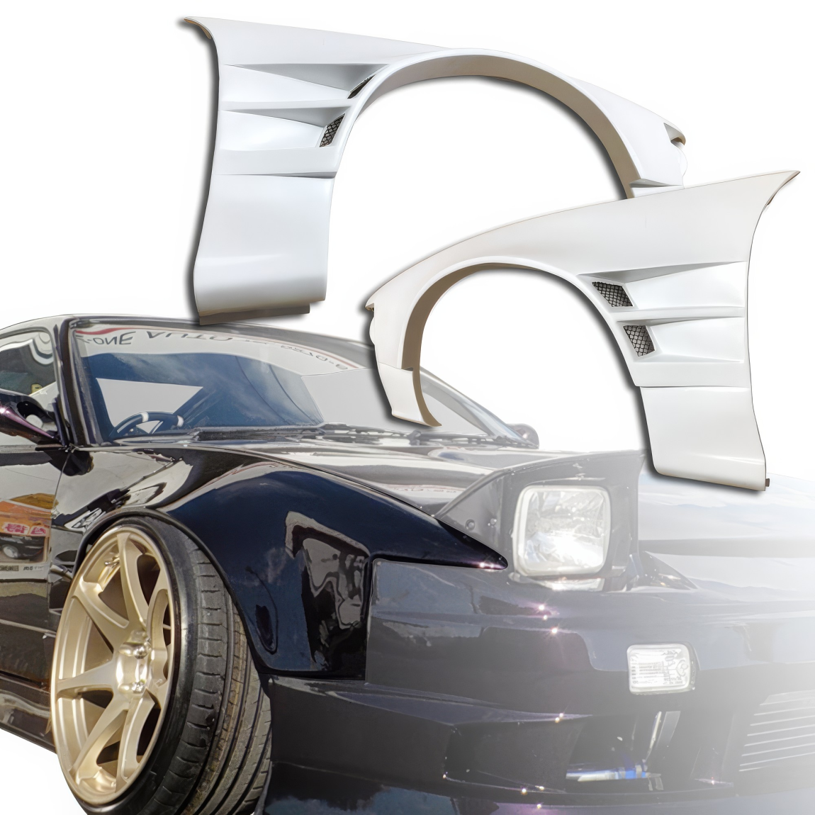 All kind of body kits for Nissan 240SX 1989. Exterior/Fenders 