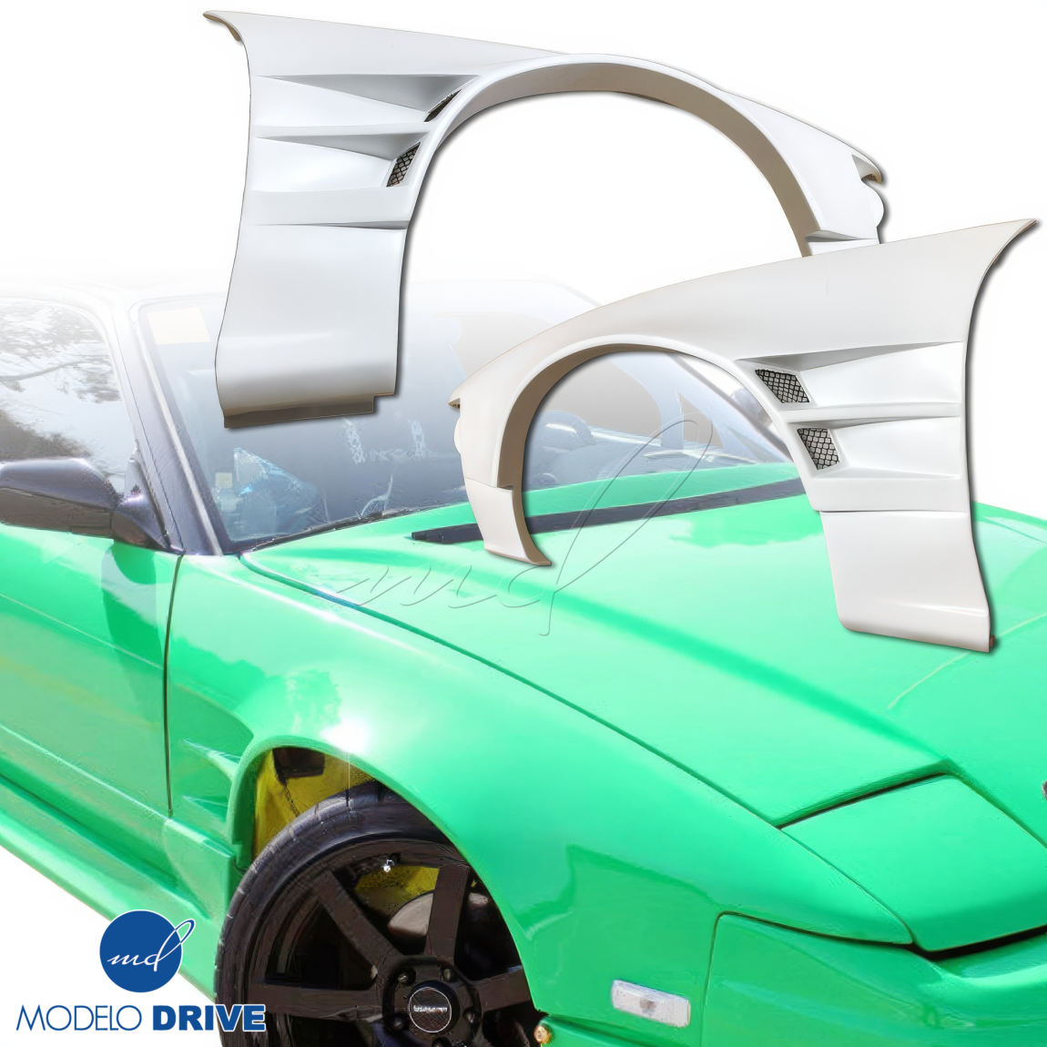 All kind of body kits for Nissan 240SX 1989. Exterior/Fenders 