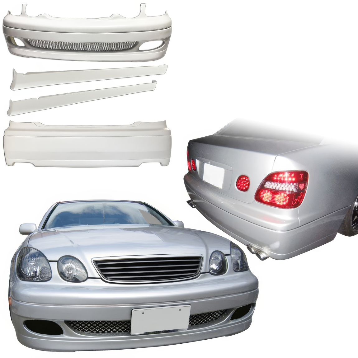 All kind of body kits for Lexus GS300 1998. Exterior/Complete Body Kits 