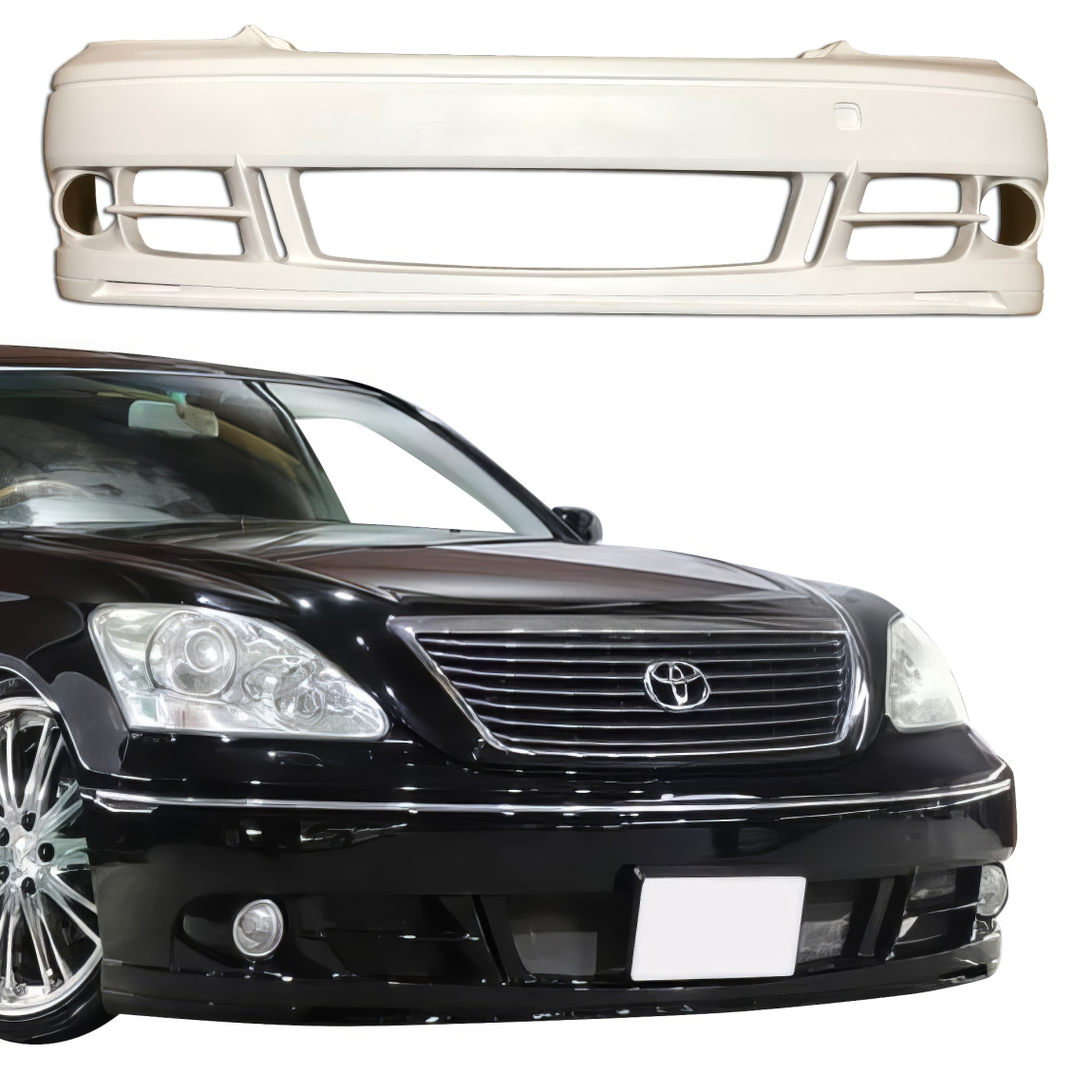 All kind of body kits for Lexus LS430 2004. Exterior/Front Bumpers or Lips 