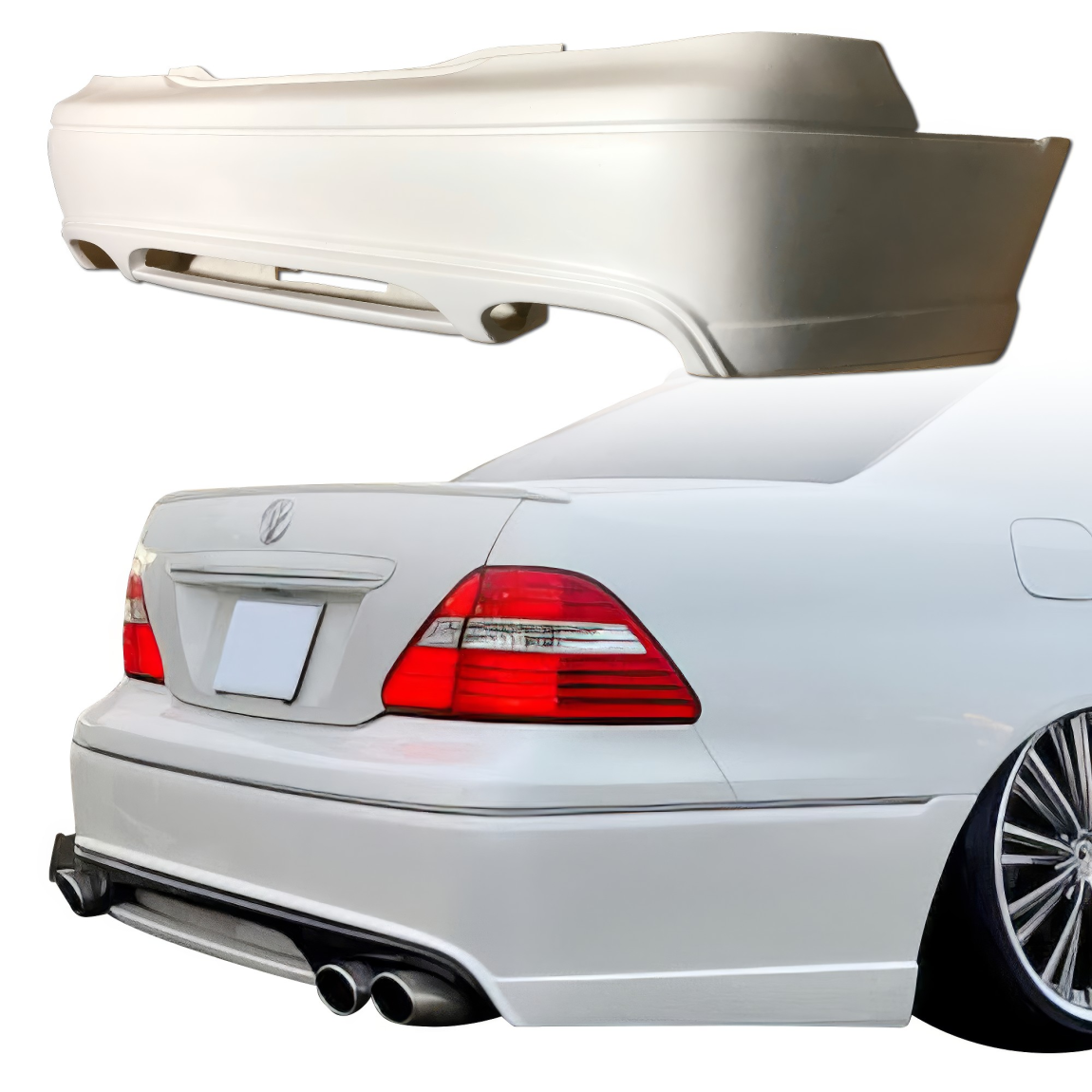 All kind of body kits for Lexus LS430 2004. Exterior/Rear Bumpers or Lips 