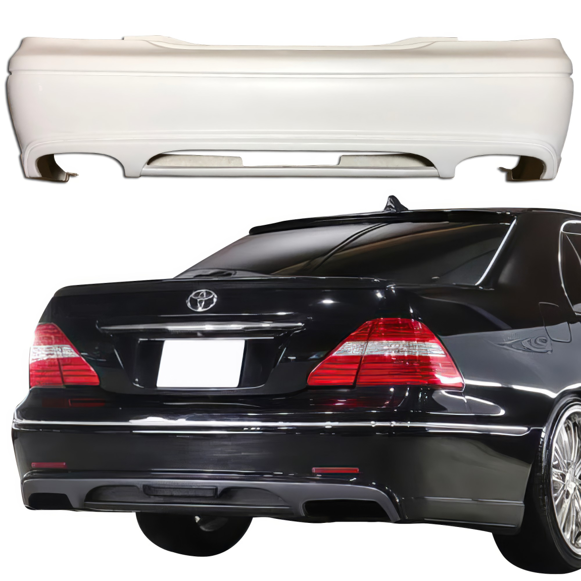 All kind of body kits for Lexus LS430 2004. Exterior/Rear Bumpers or Lips 