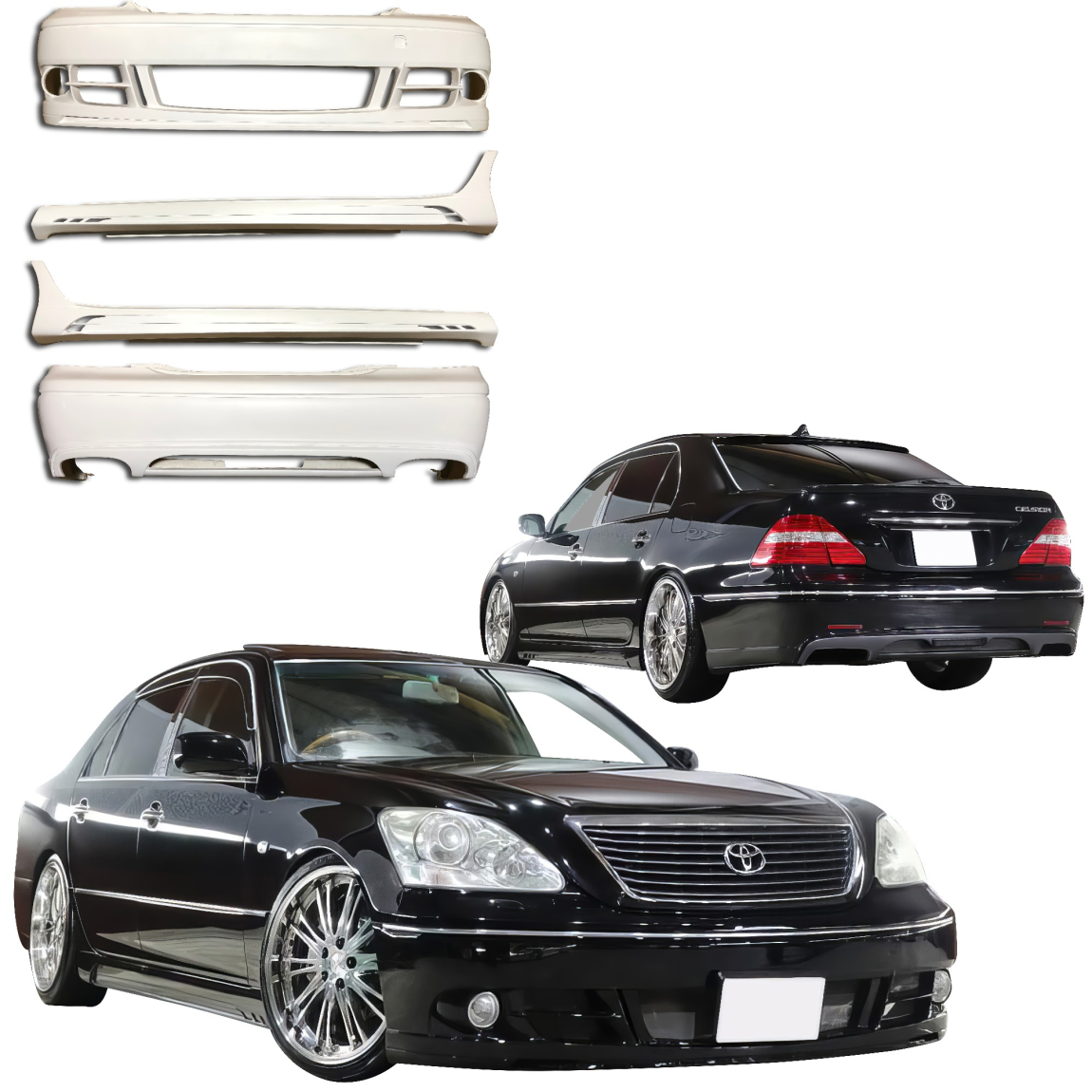 All kind of body kits for Lexus LS430 2004. Exterior/Complete Body Kits 